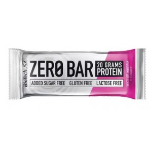 Proteínová tyčinka BIOTECH USA 50g, čokoláda-marcipán, bezlepková, bez cukru, bez laktózy